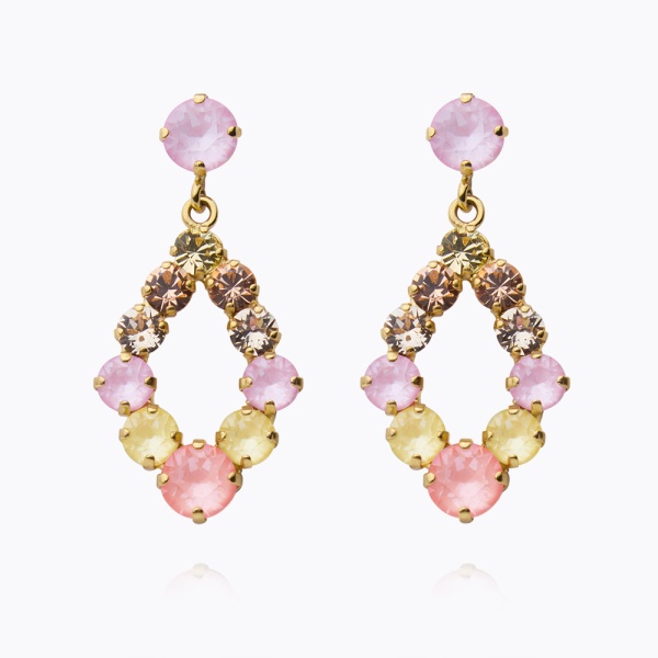 Caroline Svedbom Gold Mini Delia Earrings - Dreamscape Combo